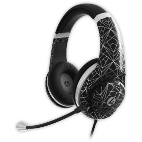 4Gamers-Gaming-Headset-Silver-Metallic-Abstract on sale