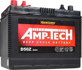 Super-Charge-Selected-Amp-Tech-Deep-Cycle-Maintenance-Free-Batteries on sale