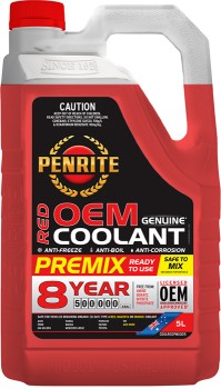Penrite-Premix-Coolant-Red-5L on sale