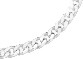 Sterling-Silver-Gents-50cm-Oval-Solid-Curb-Chain on sale