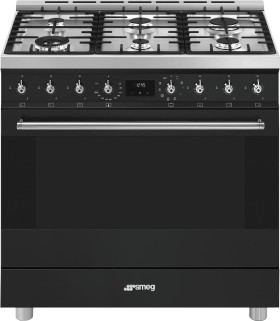 Smeg-90cm-Classic-Dual-Fuel-Pyrolytic-Freestanding-Cooker on sale