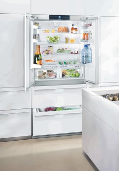 Liebherr-522L-Fully-Integrated-French-Door-Refrigerator-with-Dual-Drawers on sale