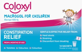 NEW-Coloxyl-Macrogol-for-Children-14-Sachets on sale