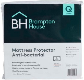 50-off-Brampton-House-Anti-Bacterial-Strapped-Mattress-Protector on sale
