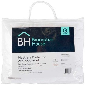 50-off-Brampton-House-Anti-Bacterial-Fitted-Mattress-Protector on sale
