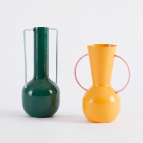 Miro-Metal-Vase-by-MUSE on sale
