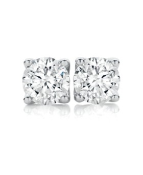 18ct-White-Gold-Diamond-Stud-Earrings on sale