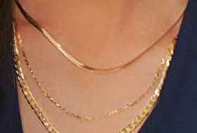 9ct-Gold-45cm-Solid-Marine-11-Chain on sale