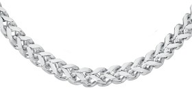 MY-Stainless-Steel-55cm-Squared-Foxtail-Gents-Chain on sale