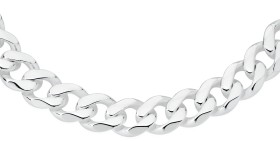 Italian-Made-Sterling-Silver-55cm-Oval-Solid-Curb-Gents-Chain on sale