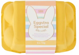 OXX-Bodycare-6-Piece-Eggstra-Special-Bath-Fizzers-Marshmallow-Mousse-Chocolate-Fudge-and-White-Chocolate-Scent on sale