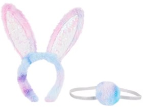 Easter-Rainbow-Bunny-Ears-and-Tail-Set on sale