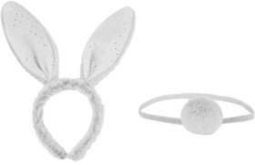 Easter-Grey-Bunny-Ears-and-Tail-Set on sale