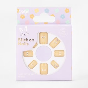 OXX-Junior-24-Pack-Pre-Glued-Stick-On-Nails-Squoval-Shape-Easter-Chicks on sale