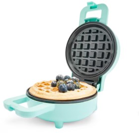 Mini-Waffle-Maker-Green on sale