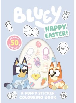 Bluey-Happy-Easter-A-Puffy-Sticker-Colouring-Book on sale