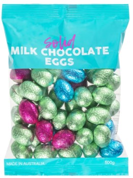 Solid-Milk-Chocolate-Eggs-500g on sale