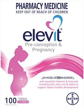 Elevit-Pre-Conception-Pregnancy-100-Tablets on sale