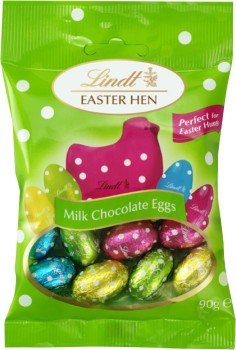 Lindt-Easter-Hen-Eggs-Bag-90g on sale