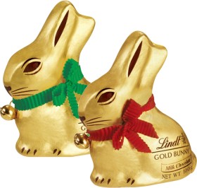 Lindt-Assorted-Chocolate-Easter-Bunnies-100g on sale