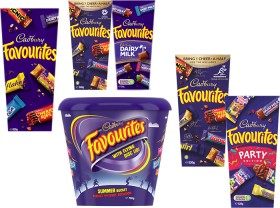 Cadbury-Favourites on sale
