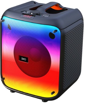 EKO-8-Inch-Portable-Party-Speaker-with-Flame-Lights on sale