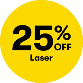 25-off-Laser on sale