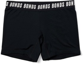 Bonds-Kids-Sport-Shorts-Black on sale