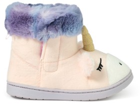 K-D-Kids-Unicorn-Slipper-Boots on sale