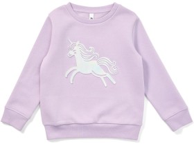 K-D-Kids-Embossed-Sweatshirt-Pastel-Lilac on sale