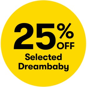 25-off-Selected-Dreambaby on sale