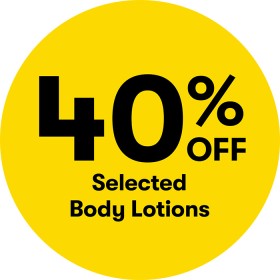 40-off-Selected-Body-Lotions on sale