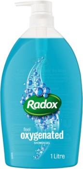 Radox-Feel-Oxygenated-Shower-Gel-1-Litre on sale