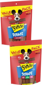 Schmackos-Strapz-Dog-Treats-500g on sale
