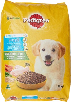 Pedigree-Dry-Dog-Food-Chicken-Rice-12kg on sale