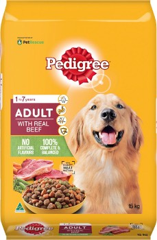 Pedigree-Dry-Dog-Food-Beef-15kg on sale