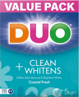 Duo-Laundry-Powder-5kg-Whiten on sale