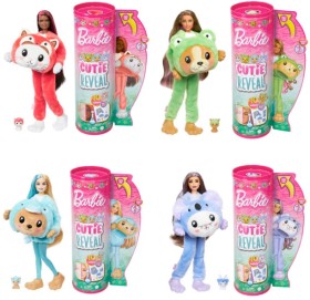 NEW-Barbie-Cutie-Reveal-Plush-Costume-Themed-Series-Doll-Assorted on sale