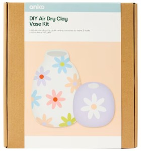 NEW-DIY-Air-Dry-Clay-Vase-Kit on sale
