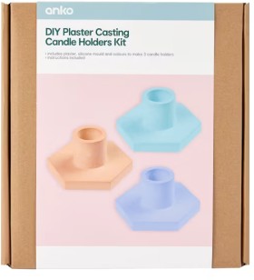 NEW-DIY-Plaster-Casting-Candle-Holders-Kit on sale