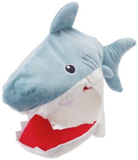 Plush-Head-Mask-Shark on sale