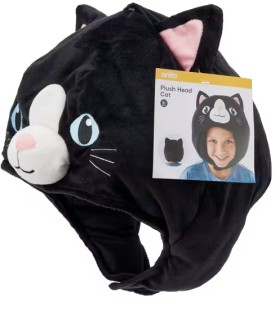 Plush-Head-Mask-Cat on sale