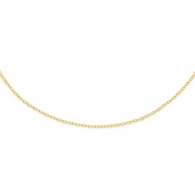 9ct-Gold-45cm-Solid-Twisted-Cable-Chain on sale