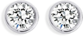 Sterling-Silver-Cubic-Zirconia-Studs on sale