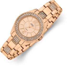 Elite-Ladies-Rose-Tone-Watch on sale