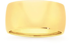 9ct-Gold-Wide-Dress-Ring on sale