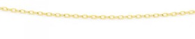 9ct-Gold-45cm-Solid-Twisted-Cable-Chain on sale