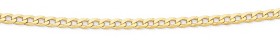 9ct-Gold-43cm-Solid-Curb-Chain on sale