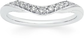 9ct-White-Gold-Diamond-Curved-Band on sale