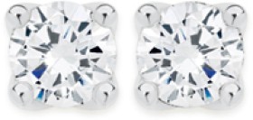 Alora-14ct-White-Gold-1-Carat-TW-Lab-Grown-Diamond-4-Claw-Stud-Earrings on sale